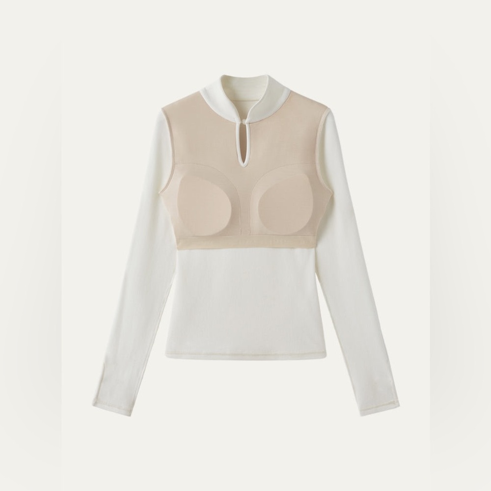 OGL Mandarin Collar Frog Button Bra Top Limited Edition - Picture 5 of 5